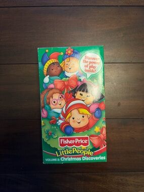 Fisher-Price Little People Christmas Discoveries Vol. 2 VHS